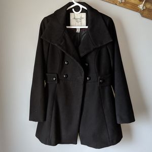 American Rag black peacoat